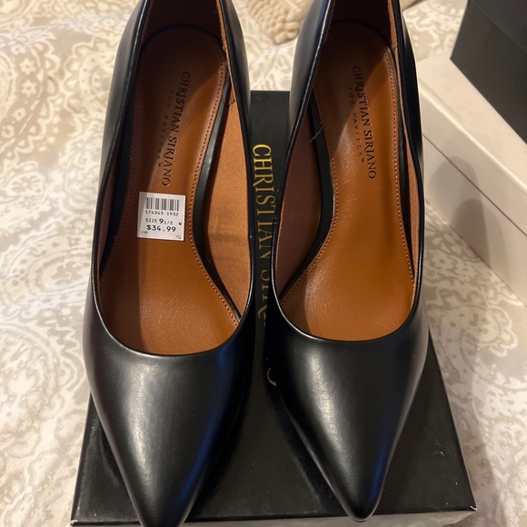 Christian Siriano Shoes - Christian Siriano by Payless 9.5 W Habit Black Heels New in Box